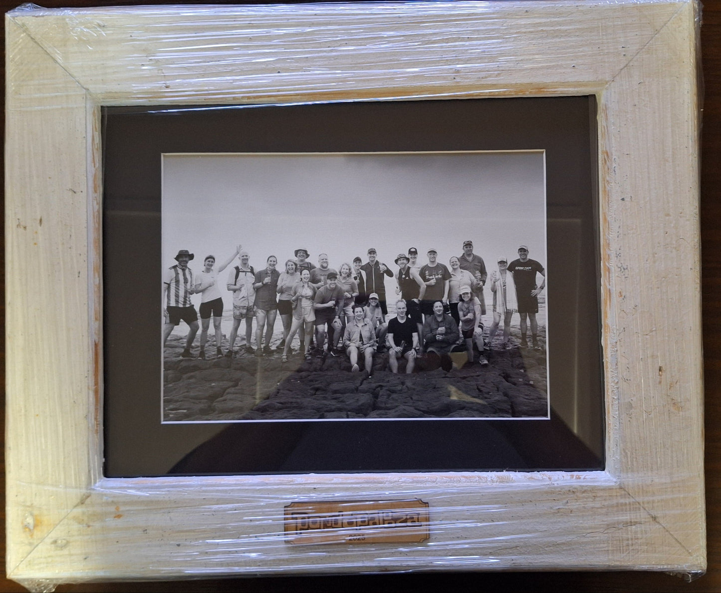 Pondopalooza 2 - Picture Framed in Beach Hut Wood - Dom Wills