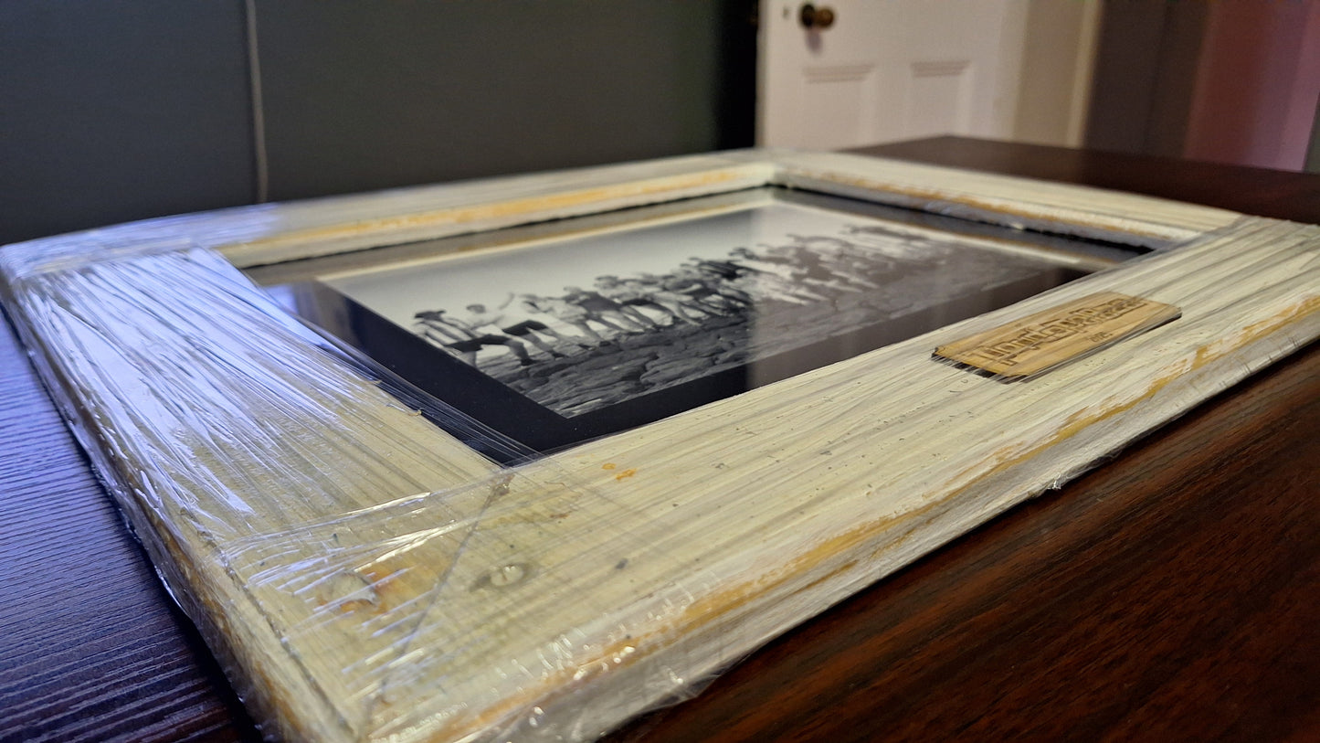 Pondopalooza 2 - Picture Framed in Beach Hut Wood - Dom Wills