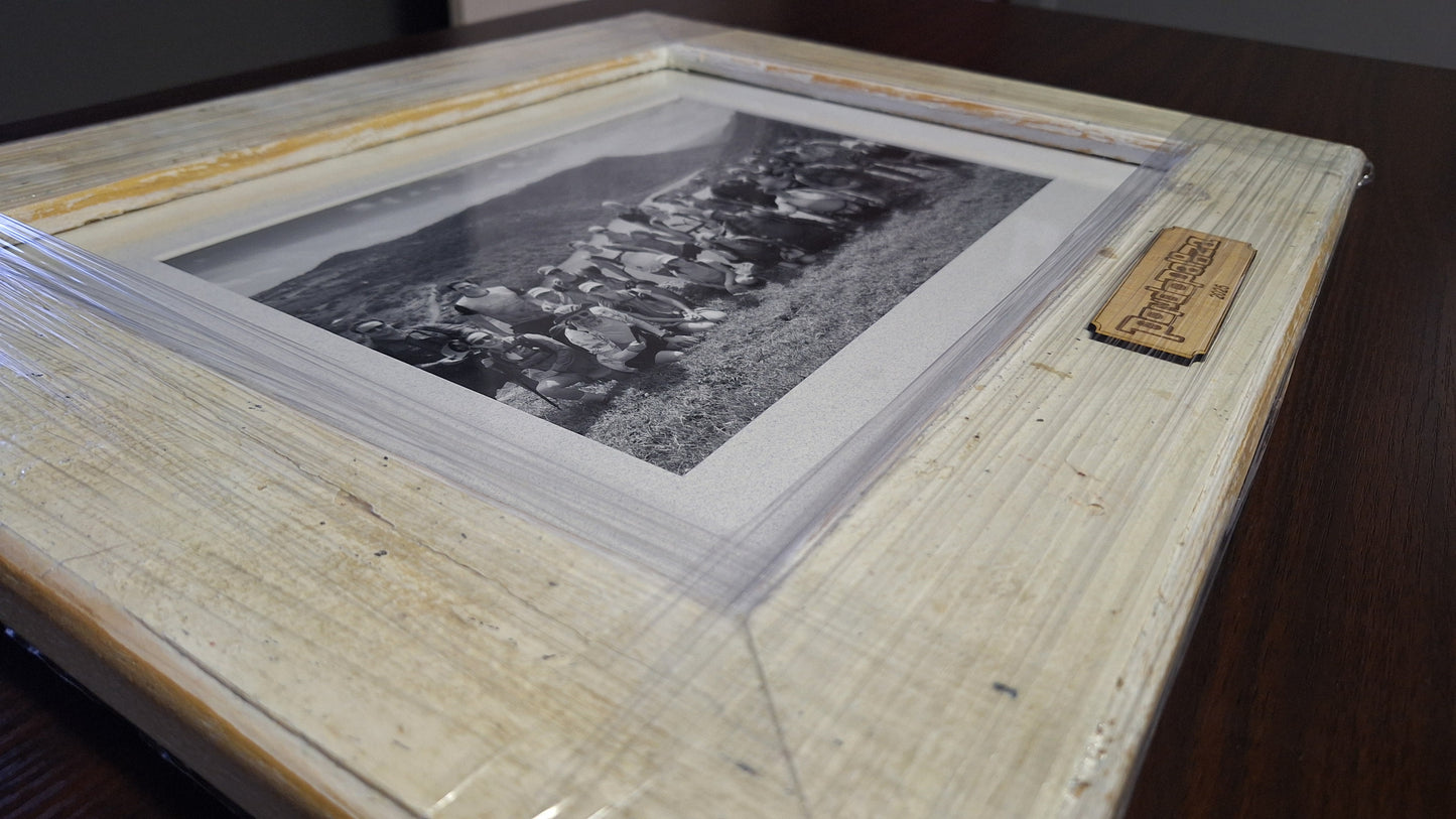 Pondopalooza 1 - Group Photo by Dom Wills - Beach Hut Wood Frame