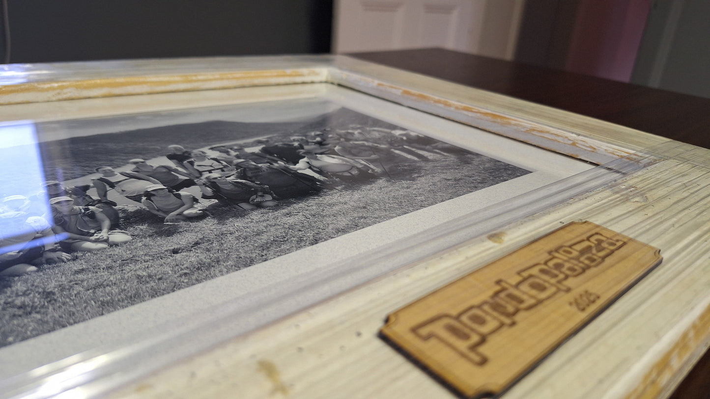 Pondopalooza 1 - Group Photo by Dom Wills - Beach Hut Wood Frame