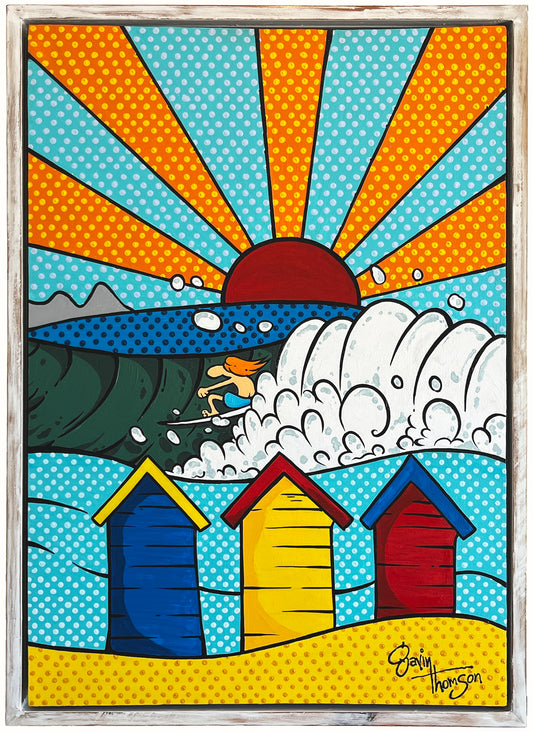 SURFER AT THE BERG (Gavin Thomson) (S)